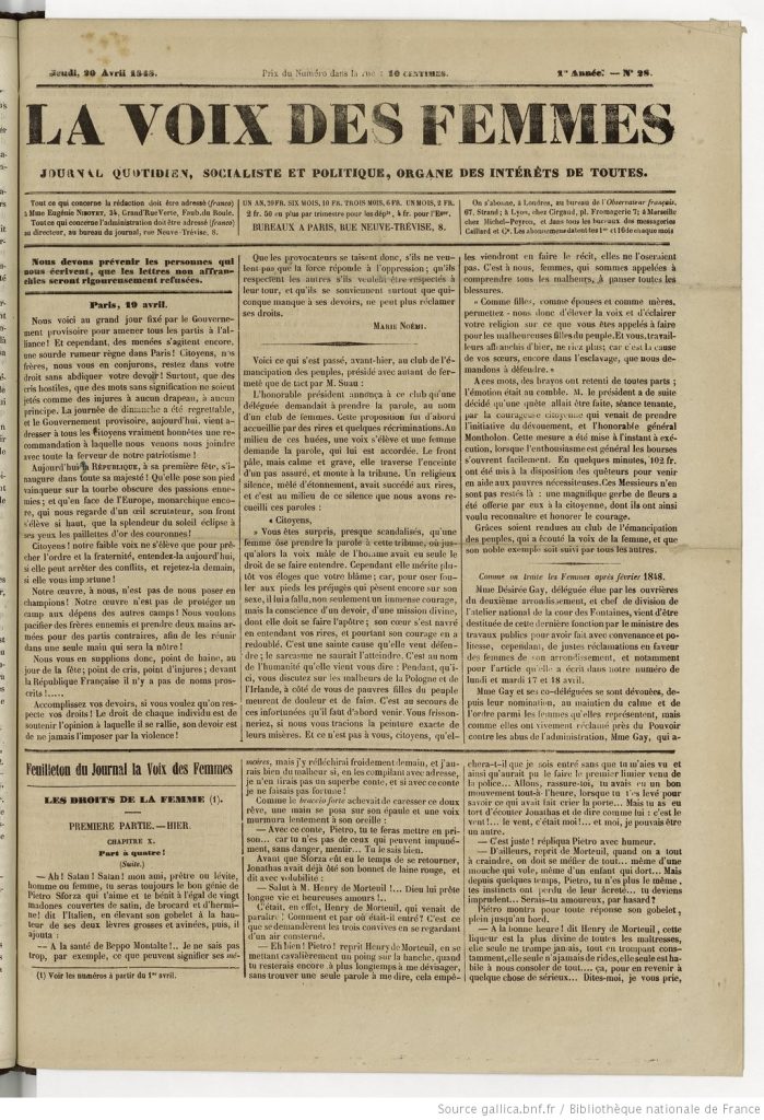 This issue of the journal features articles on political plights of the week and piecies on women's rights and suffrage.