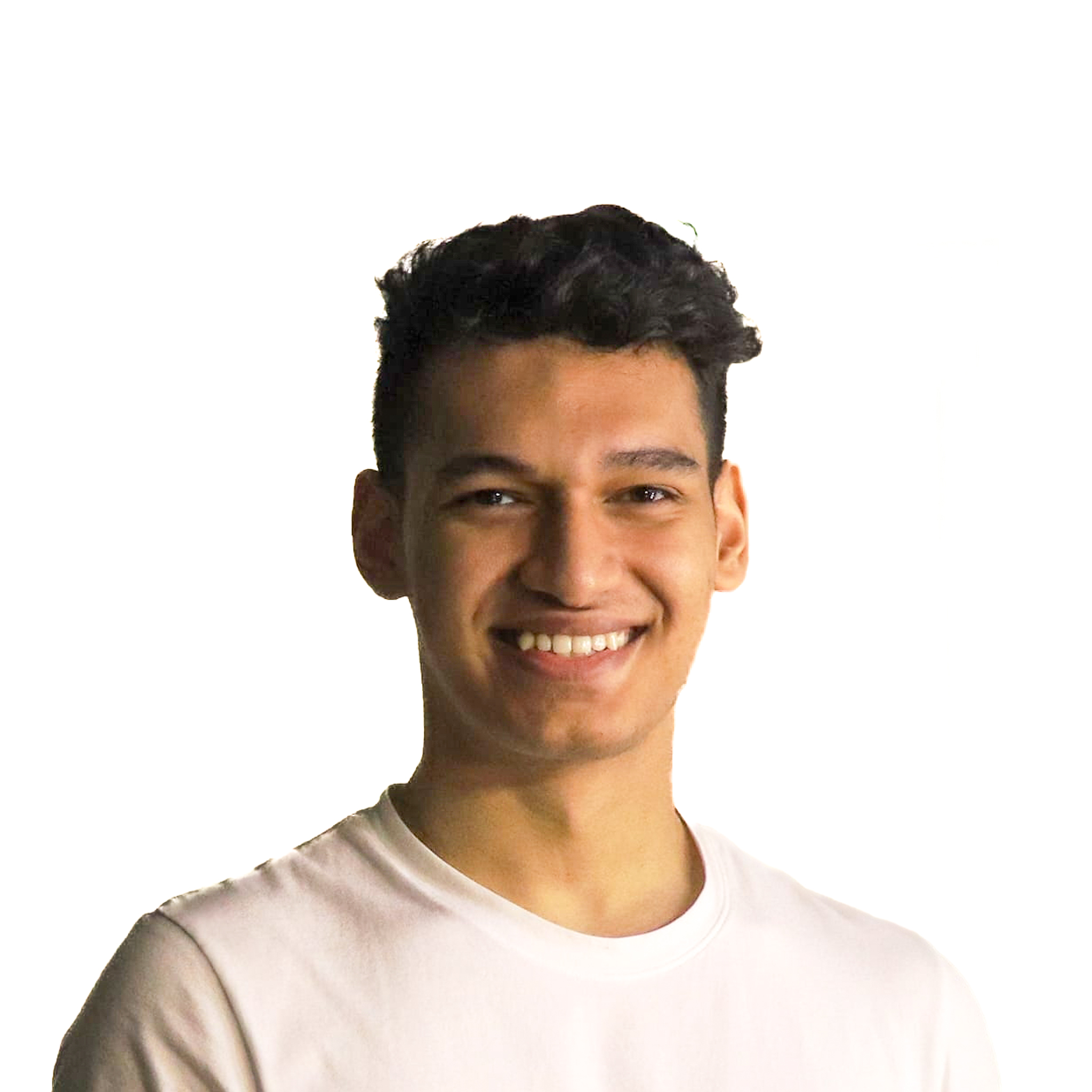 Portrait of Asifur smiling