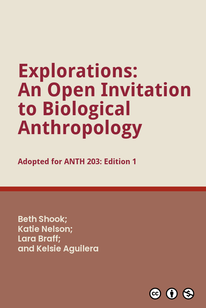 Cover image for Explorations: An Open Invitation to Biological Anthropology