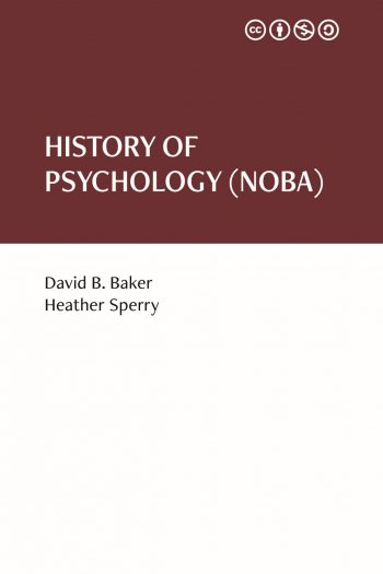 Cover image for History of Psychology (Noba)